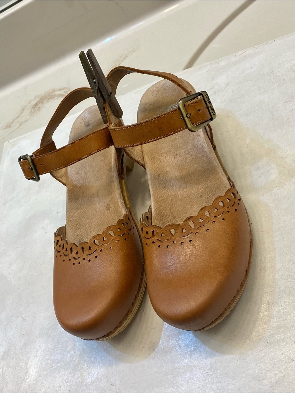 Dansko Danita Daphne Mary jane clog good condition good bottom clean.